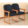 Wooden Mallet Prairie Two Seat Guest Chair