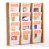 Wooden Mallet Twelve Pocket Acrylic and Oak Wall Display