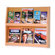 Wooden Mallet Six Magazine and Twelve Brochure Wall Display
