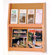 Wooden Mallet Four Magazine and Eight Brochure Wall Display