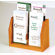 Wooden Mallet Countertop Four Pocket Brochure Display
