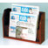 Wooden Mallet Countertop Two Pocket Newspaper Display