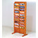 Wooden Mallet Free Standing Twenty Pocket Magazine Rack