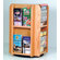 Wooden Mallet Countertop Eight Pocket Rotary Literature Display