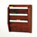 Wooden Mallet Three Pocket Legal Size File Holder