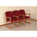 Wooden Mallet Prairie Three Seat Guest Chair