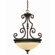 Savoy House Knight 2 Light Bowl Inverted Pendant