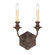Savoy House Bastille Two Light Wall Sconce in Heritage Bronze