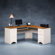 Sauder Harbor View Corner Computer Desk