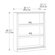 Sauder Storage Three Shelf Bookcase