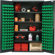 Quantum Storage 48" Wide Welded Storage Cabinet with 128 Ultra Bins