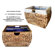 Pangaea Home and Garden Rattan Four Drawer File Cabinet