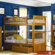 Atlantic Furniture Columbia Bunk Bed with Raised Panel Drawers