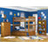 Atlantic Furniture Columbia Bunk Bed with Trundle Bed
