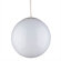 Sea Gull Lighting 1 Light Globe Pendant