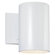 Sea Gull Lighting 9"  White Outdoor Wall Sconce