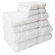 Simple Luxury Luxurious Egyptian Cotton 900gsm 6 Piece Towel Set