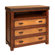 Artisan Home Furniture Copper Canyon Distressed Media 3 Drawer Chest