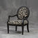 Linon Fabric Arm Chair