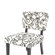 Linon Taylor Fabric Slipper Chair