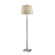 Feiss Sylus One Light Floor Lamp in Polished Nickel