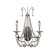 Feiss Dutchess Two Light Wall Sconce in Burnished Silver