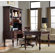 Envision by Hooker Furniture Moccato Computer Credenza Hutch with 2 Utility Drawers