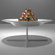 Designfenzider Small Porcelain Platter in White
