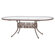 Woodard Landgrave Chateau Oval Umbrella Table