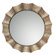 Uttermost Gotham Round Distressed Sunburst Wall Mirror