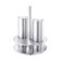 ZACK Vivace Salt and Pepper Shaker Set with Holder