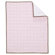Bacati Quilted Circles Quilt in Pink and Chocolate