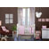 Bacati Quilted Circles Pink and Chocolate Crib Bedding Collection