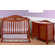 DaVinci Parker Three Piece Convertible Crib Nursery Set with Toddler Rail in Cherry Pine