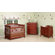 DaVinci Thompson Three Piece Convertible Crib Nursery Set  with Toddler Rail in Cherry