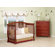 DaVinci Thompson Two Piece Convertible Crib Set  with Toddler Rail in Cherry