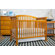 DaVinci Thompson Two Piece Convertible Crib Set  with Toddler Rail in Oak
