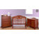 DaVinci Parker Three Piece Convertible Crib Nursery Set with Toddler Rail in Cherry Pine