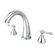 Elements of Design Double Handle Deck Mount Roman Tub Faucet Trim Templeton Lever Handle