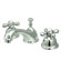 Elements of Design Widespread Bathroom Faucet with Double Cross Handles