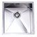 Elements of Design Town Square Undermount Single Bowl Kitchen Sink in Brushed Nickel