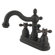 Elements of Design Heritage Centerset Bathroom Faucet with Double Cross Handles