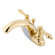 Elements of Design Centerset Bathroom Faucet with Double Lever Handles