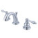 Elements of Design Mini Widespread Bathroom Faucet with Double Lever Handles