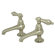 Elements of Design Widespread Bathroom Faucet with Metal Lever Handle