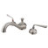 Elements of Design Double Handle Deck Mount Roman Tub Faucet Trim Metal Lever Handle
