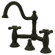 Elements of Design Cevterset Bathroom Faucet with Double Cross Handles