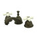 Elements of Design Widespread Bathroom Faucet with Double Porcelain Cross Handles