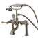 Elements of Design Hot Springs Deck Mount Clawfoot Tub Faucet with Handshower