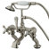 Elements of Design Hot Springs Deck Mount Clawfoot Tub Faucet with Handshower